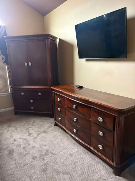 Photo of free Bedroom set. Wall unit (Warminster PA 18974) #3