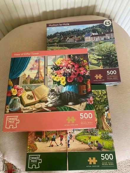 Photo of free Three Jigsaws (Echo Square DA12) #1