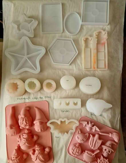 Photo of free Selection of wax/plaster moulds (Broadbridge Heath, RH12) #1