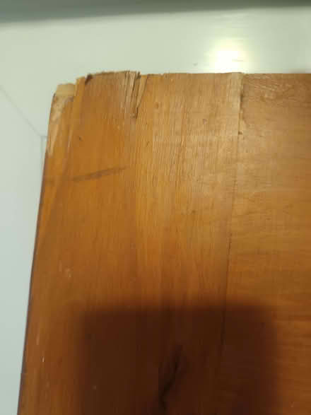 Photo of free Pine four panel door. Narrow (Ballymaconaghy BT6) #3