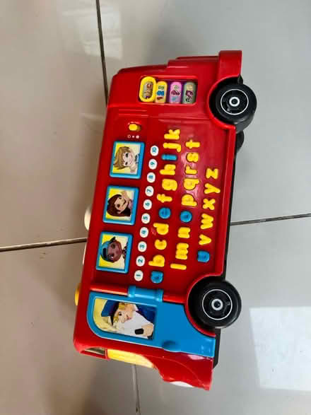 Photo of free Red toy bus with music (Battersea, London) #1