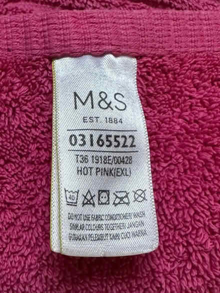 Photo of free M&S Bath Towels + Hand Towels - Pink and Blue (Penrith CA11) #4