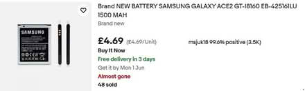 Photo of free samsung galaxy mobile phone (B90 shirley) #4