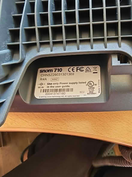 Photo of free Snom 710 VoIP deskphone (Great Sutton CH66) #2