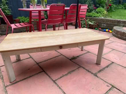 Photo of free Large solid wood coffee table (Sydenham SE26) #1
