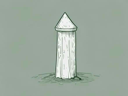 Photo of Fence post spike (South Ham RG22) #1