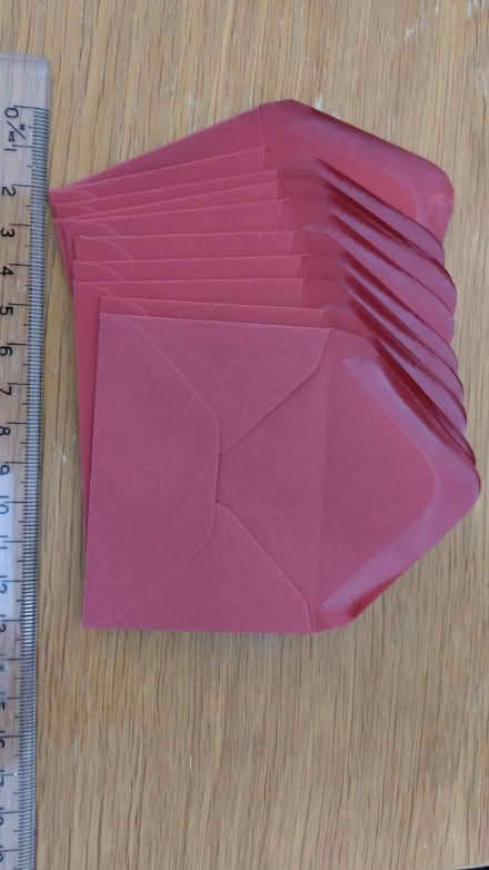Photo of free Tiny red envelopes (Slinfold RH13) #1