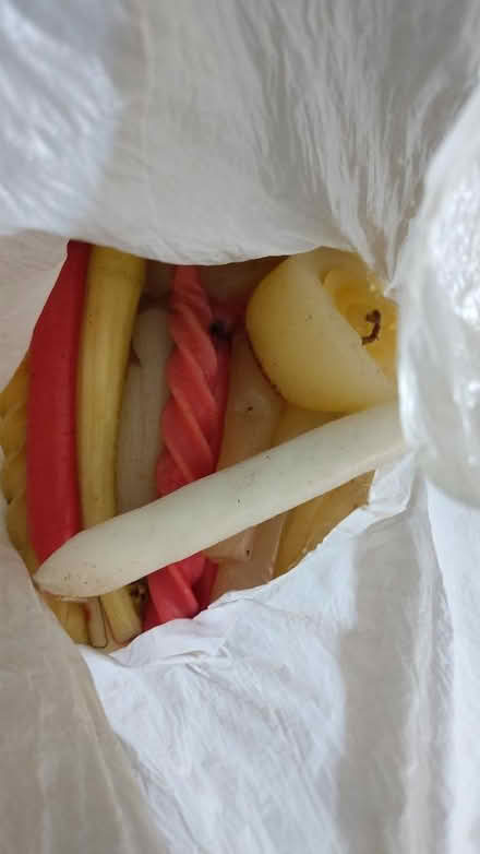 Photo of free bag of old candle wax (Slinfold RH13) #1