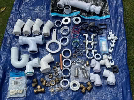 Photo of free Unused plumbing fittings (Knighton LD7) #1