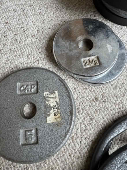 Photo of free Weights 2.5-50 lbs (San Jose California) #3