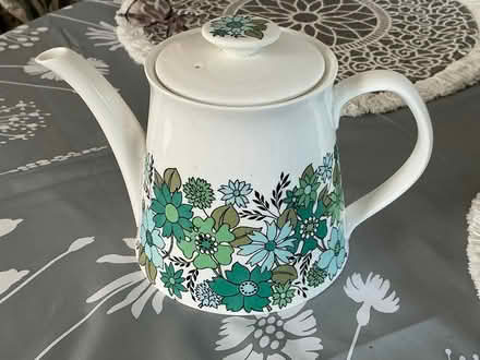 Photo of free Vintage 60s/70s Portabello retro floral teapot (with fault) (Ballyfinaghy BT10) #3