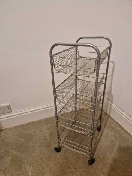 Photo of free Rolling trolley/Shoe rack (SY11) #2