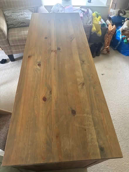 Photo of free Wooden desk (Bedlington NE22) #2
