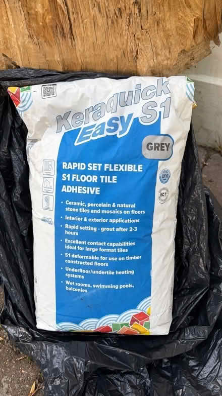Photo of free Mapei Floor Tile adhesive (Palmers Green N14) #1