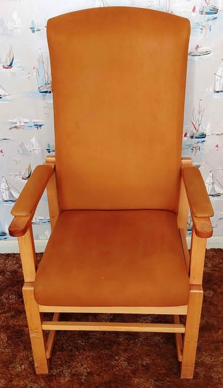 Photo of free Drop-Arm Transfer Chair (Woodley RG5) #1