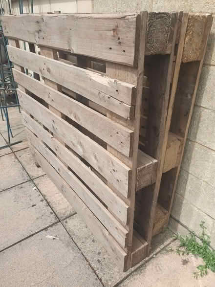 Photo of free 2 wooden pallets (Southdown) #2