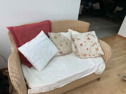 Photo of free Wicker sofa and two chairs (Blagdon BS40) #3
