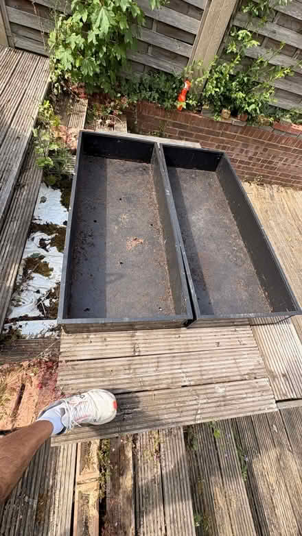 Photo of free Floral Grow buckets (Borehamwood) #2