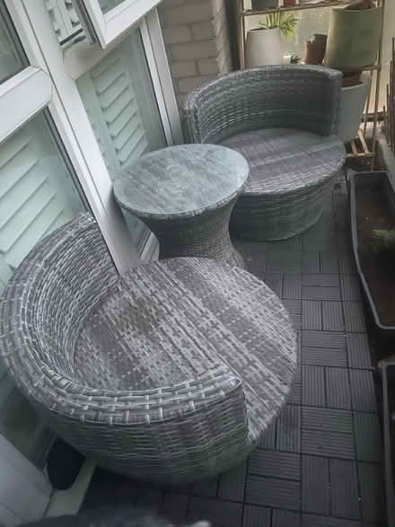 Photo of free Rattan Bistro Set (SE16 4SX) #1
