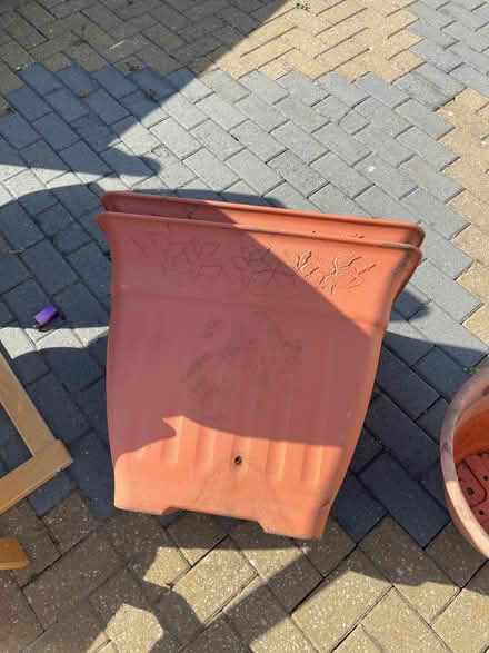 Photo of free IKEA chairs & footstool and some planters (Merton Park SW20) #2
