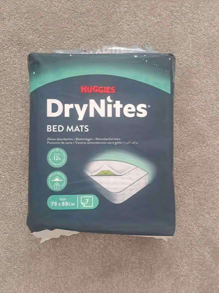 Photo of free Pack of Huggies DryNites bed mats (Ladygrove OX11) #1