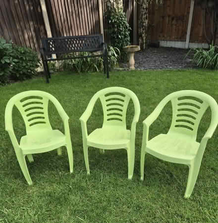 Photo of free Children's chairs x3 (Boulton Moor DE24) #1