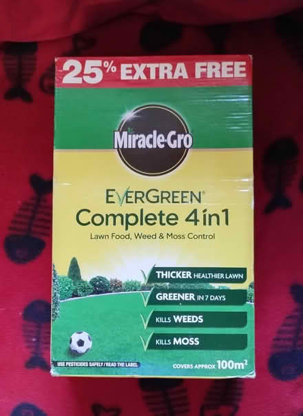 Photo of free Miracle-Gro Lawn, Weed & Moss (Leith EH6) #1
