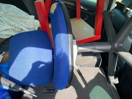 Photo of free Blue office chair (Blackrock) #1