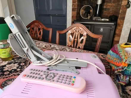 Photo of free 19" screen pink TV& remote control (Bilston WV14) #2