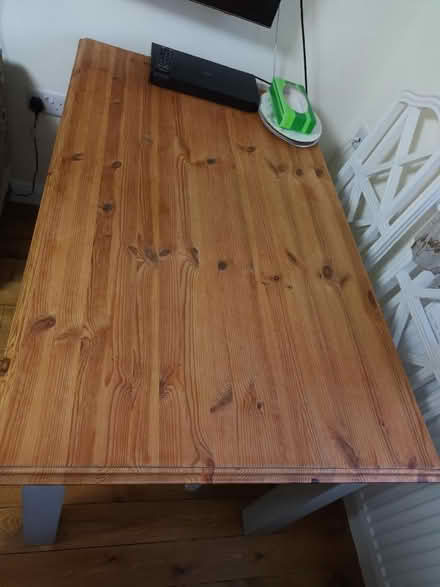Photo of free Pine dining table (Burwell OX28) #3