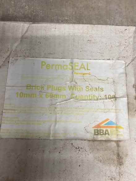 Photo of free Brick plugs with seals (Whiteshill GL6) #2