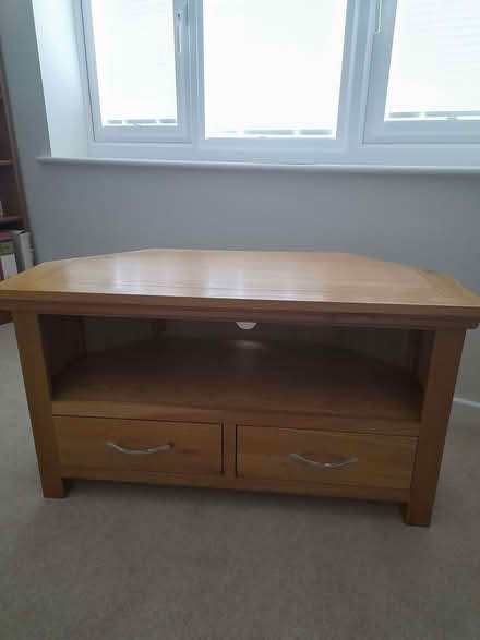 Photo of free Oak Corner TV Stand (Tapton S41) #1