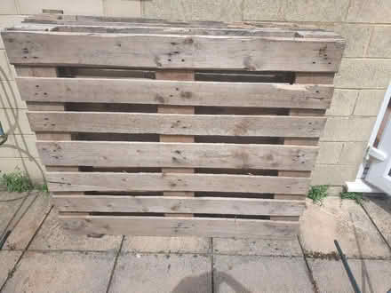 Photo of free 2 wooden pallets (Southdown) #1