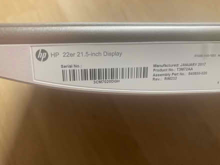 Photo of free HP 21.5 monitor (Waltham ma) #3