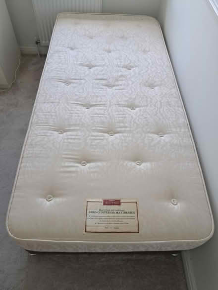 Photo of free Single bed and mattress (TW14) #2