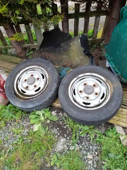 Photo of free Transit wheels (LS29 Burley in Wharfedale) #1
