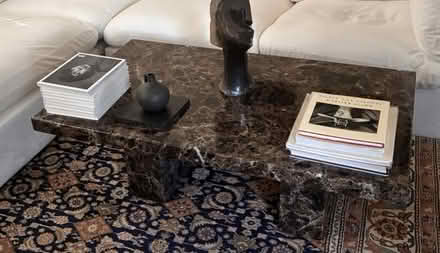 Photo of free Marble effect coffee table (Lion Gate TW9) #3