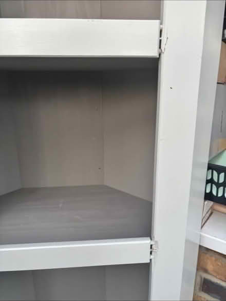 Photo of free Corona grey corner shelf display unit (Edmonton N9) #3
