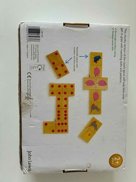 Photo of free Kids toys: Wooden Jumbo Dominoes (Potters Bar EN6) #2