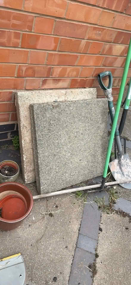 Photo of free Concrete slabs (Yardley B25) #1