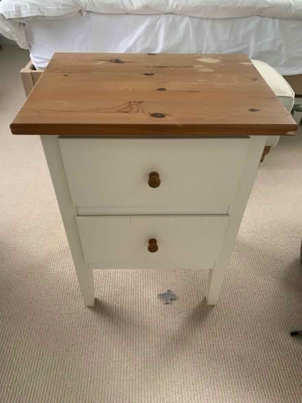Photo of free Bedside table with draws (Bosham, PO18) #1