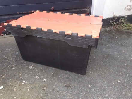 Photo of free large plastic storage crate - Now promised (Southport PR8) #1