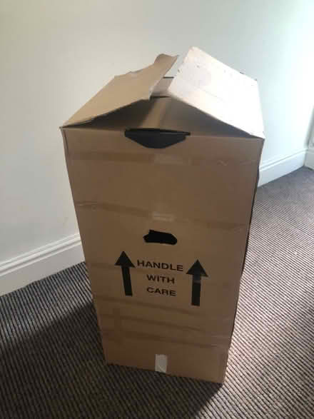 Photo of free Clothes hanging moving box (Willaston CH64) #2
