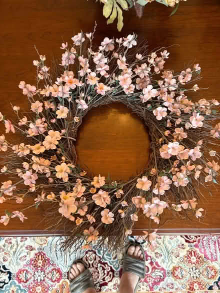 Photo of free Cherry Blossom Spring Wreath (Belmont, MA) #1