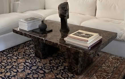 Photo of free Marble effect coffee table (Lion Gate TW9) #1