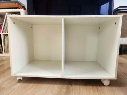 Photo of free White open front cabinet (Belmont HA3) #1