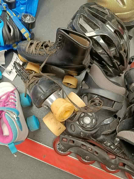 Photo of free Roller skates, helmets, board (SE13) #4