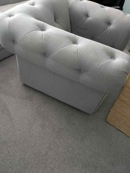 Photo of free Grey sofa and armchair (Leeds LS8) #3