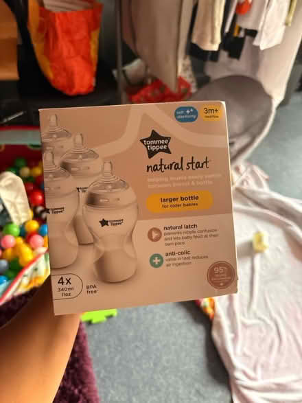 Photo of free Unopened and unused size 2 bottles (Erith DA8 Bexley) #1