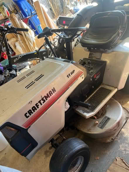 Photo of free Riding lawn mower (Parsippany NJ) #1